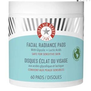 NWT First Aid Beauty Facial Radiance Pads with Glycolic + Lactic Acids